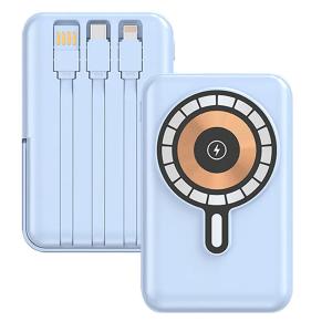 POWER BANK DEJI 10000mAh AZZURRO