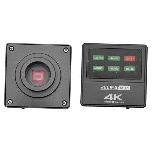 TELECAMERA MICROSCOPICA INDUSTRIALE 4K RELIFE M-17 GRIGIO PER MICROSCOPIO TRINOCULARE