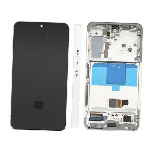 DISPLAY LCD PER SAMSUNG S901B S22 BIANCO / CREAM / SKY BLUE CON FRAME GH82-27520B GH82-27521B