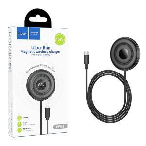 WIRELESS CHARGER HOCO CW61 15W 1.67A NERO