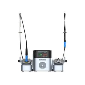 STAZIONE SALDANTE AIXUN T420D (7-CORE) DOPPIO CANALE T210 + T245 PER SALDATURA A STAGNO INTELLIGENTE (WiFi Version)