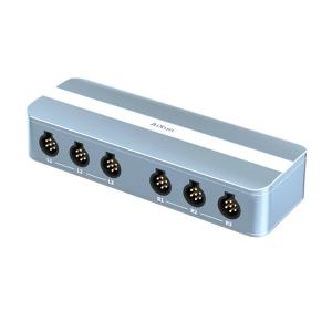 DOCKING STATION INTELLIGENTE AIXUN EB01 DOPPIO CANALE HUB 6 PORTE 7 CORE PER STAZIONE SALDANTE T400