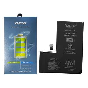 BATTERIA PER IPHONE 14 PRO (DEJI) AUTODIAGNOSTICABILE MAGGIORATA 3510mAh