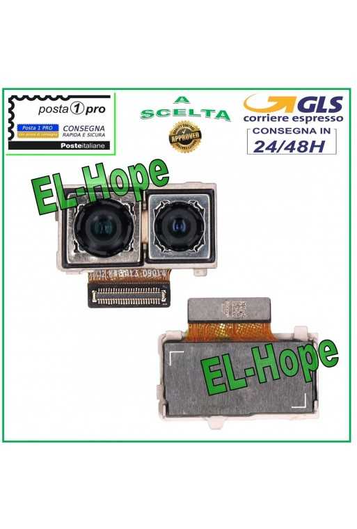FOTOCAMERA BACK POSTERIORE PER HUAWEI P20 EML-L09 FLAT FLEX MODULO FOTO CAMERA