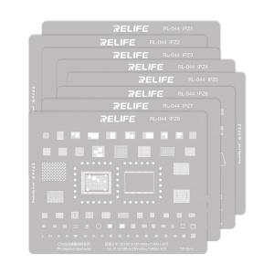 STENCIL PER REBALLING IC CHIP IPHONE SERIES 6-16 RELIFE RL-044 (Set 11pz)