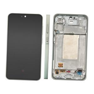 DISPLAY LCD PER SAMSUNG A366B A36 5G VERDE / AWESOME LIME CON FRAME GH82-36841C SERVICE PACK