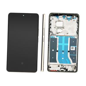 DISPLAY LCD PER REALME 12 PRO 5G RMX3842 BEIGE / NAVIGATOR BEIGE CON FRAME (AMOLED)