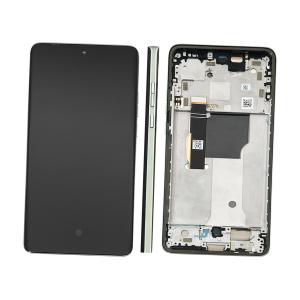 DISPLAY LCD PER MOTOROLA XT2307-1 EDGE 40 NEO VERDE CON FRAME (OLED)