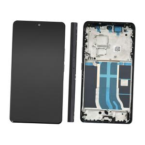 DISPLAY LCD PER REALME 12 PRO 5G RMX3842 NERO CON FRAME (TFT)