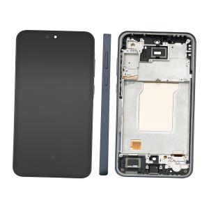 DISPLAY LCD PER SAMSUNG A356B A35 5G BLU NAVY / AWESOME NAVY CON FRAME (AMOLED)