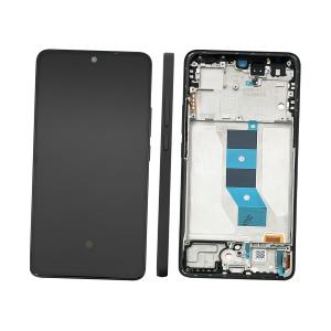 DISPLAY LCD PER XIAOMI REDMI NOTE 14 5G 24094RAD4G NERO / MIDNIGHT BLACK CON FRAME 56002000O1700 - SERVICE PACK