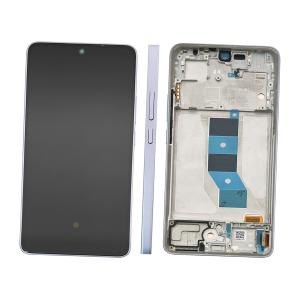 DISPLAY LCD PER XIAOMI REDMI NOTE 14 5G 24094RAD4G VIOLA / LAVANDER PURPLE CON FRAME 56001900O1700 - SERVICE PACK