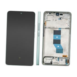 DISPLAY LCD PER XIAOMI REDMI NOTE 14 5G 24094RAD4G VERDE / CORAL GREEN CON FRAME 56001800O1700 - SERVICE PACK