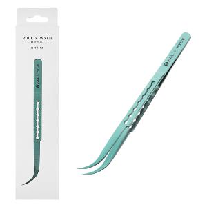 PINZA IN TITANIO 2UUL &amp; WYLIE Ti12 PUNTA CURVA