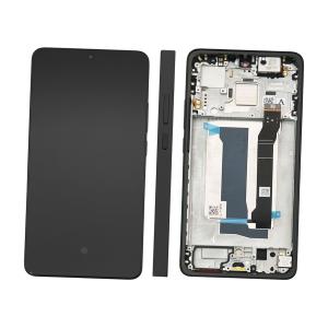 DISPLAY LCD PER XIAOMI POCO X7 PRO 5G 2412DPC0AG NERO CON FRAME 56000300O1000 - SERVICE PACK