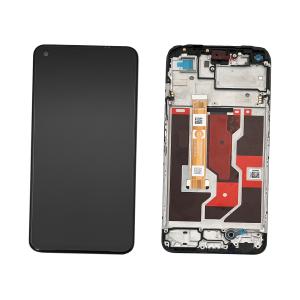 DISPLAY LCD PER OPPO A36 PESM10 / A76 CPH2375 NERO CON FRAME 4110009 - SERVICE PACK