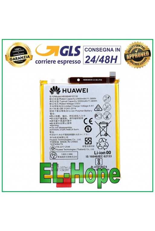 BATTERIA ORIGINALE SERVICE HUAWEI HB366481ECW Y7 2018 LDN-L01 L21 Lx3 BATTERY