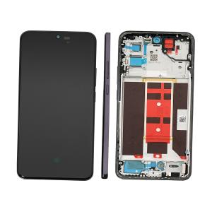 DISPLAY LCD PER OPPO RENO12 PRO 5G CPH2629 MARRONE / SPACE BROWN CON FRAME 621029000216 - SERVICE PACK