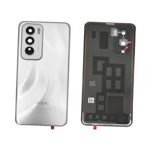 BACK COVER PER OPPO RENO12 5G CPH2625 SILVER / ASTRO SILVER 621033000316 - SERVICE PACK