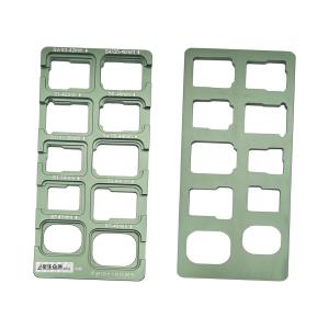 DIMA POSIZIONAMENTO DISPLAY LCD APPLE WATCH SERIE 1 / 2 / 3/ 4 / 5 / 6 / 7 IN ALLUMINIO (XHZC) (10in1)