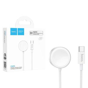 CAVO TYPE-C + WIRELESS HOCO CW59 PER APPLE WATCH / SAMSUNG WATCH BIANCO - BLISTER RETAIL