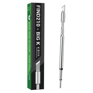 PUNTA PER STAZIONE SALDANTE 2UUL FD11 FIND210-BIG K A COLTELLO 3.9mm