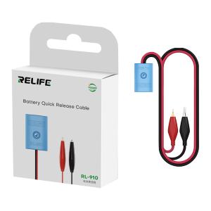 RIMUOVI BATTERIA RELIFE RL-910 CAVO A SGANCIO RAPIDO CON CHIP INTEGRATO PER IPHONE 16 / 17 SERIES