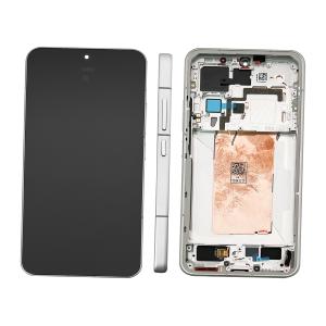 DISPLAY LCD PER XIAOMI 15 5G 24129PN74G BIANCO CON FRAME 560062000O300