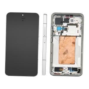 DISPLAY LCD PER XIAOMI 15 5G 24129PN74G SILVER CON FRAME 560064000O300