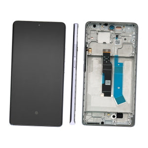 DISPLAY LCD PER XIAOMI REDMI NOTE 14 PRO 4G 24116RACCG VIOLA / AURORA PURPLE CON FRAME 560002000O600 - SERVICE PACK