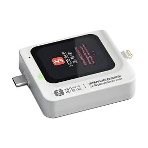 TESTER DOCK RICARICA YCS TNS 360 CON RILEVAMENTEO AUTOMATICO TYPE-C / LIGHTNING