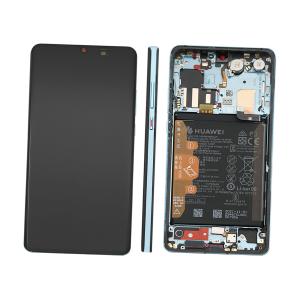 DISPLAY LCD PER HUAWEI P30 PRO AURORA BLU CON FRAME 02355MUM