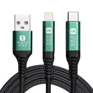 CAVO USB RECOVERY MODE YCS TYPE-C + LIGHTNING PER IPHONE &amp; IPAD