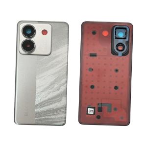 BACK COVER PER XIAOMI POCO M7 PRO 5G SILVER / LUNAR DUST CON VETRO CAM 5600110O17P00 - SERVICE PACK