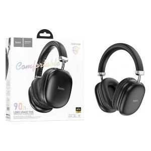 CUFFIE HEADPHONE HOCO W35 MAX WIRELESS NERO - BLISTER
