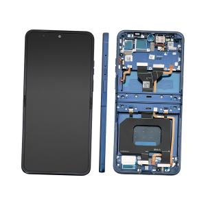 DISPLAY LCD PER MOTOROLA XT2553 MOTO RAZR 60 BLU / PANTONE GIBRALTAR SEA CON FRAME 5D68C29965 5D68C30270 5D68C30273
