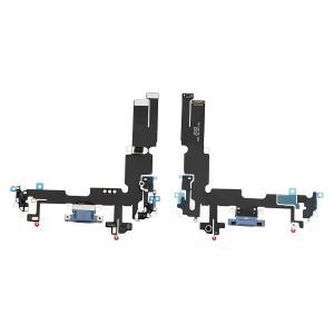 FLAT DOCK RICARICA PER IPHONE 14 PLUS BLU / AZZURRO SIERRA JCID