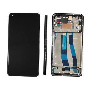 DISPLAY LCD PER XIAOMI 11 LITE 5G NE NERO CON FRAME 5600030K9D00 - SERVICE PACK
