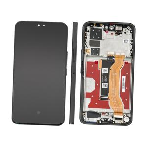 DISPLAY LCD PER HONOR 400 PRO DNP-NX9 NERO / MIDNIGHT BLACK CON FRAME 0235APFA - SERVICE PACK