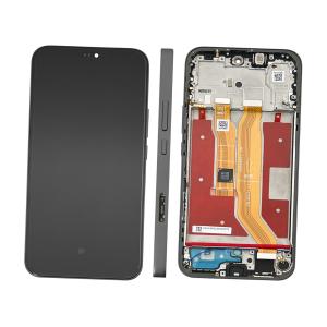 DISPLAY LCD PER HONOR 400 LITE 5G ABR-NX1 NERO / VELVET BLACK CON FRAME 0235ANTF - SERVICE PACK
