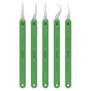 KIT LAME 2UUL QUICK DA22 PER RIPARAZIONI E RIMOZIONE COLLA IC CHIP SU SCHEDA MADRE (5PZ)