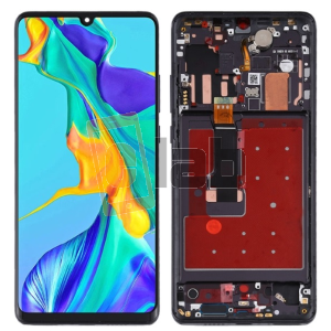 DISPLAY - LCD HUAWEI P30 PRO OLED NERO CON FRAME VOG-L09 VOG-L29