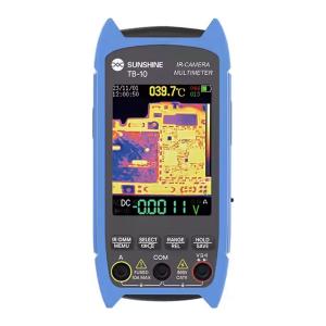 TERMOCAMERA AD INFRAROSSI SUNSHINE TB-10 PORTATILE + MULTIMETRO INTEGRATO E MISURAZIONE DELLA TEMPERATURA