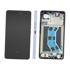 DISPLAY LCD PER REALME GT 7 RMX5061 BLU / ICESENSE BLUE CON FRAME 621029000570 - SERVICE PACK