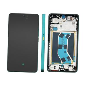 DISPLAY LCD PER REALME GT 7 RMX5061 VERDE / ASTON MARTIN GREEN CON FRAME 621029000572 - SERVICE PACK
