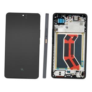DISPLAY LCD PER REALME GT 7T RMX5085 NERO / ICESENSE BLACK CON FRAME 621029000574 - SERVICE PACK