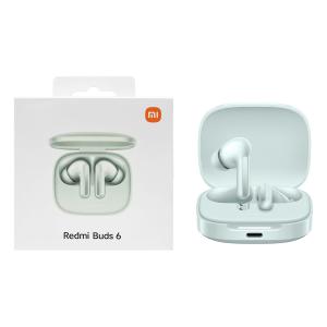 AURICOLARE BLUETOOTH XIAOMI REDMI BUDS 6 HANDSFREE VERDE / CORAL GREEN BHR9245GL - BLISTER RETAIL
