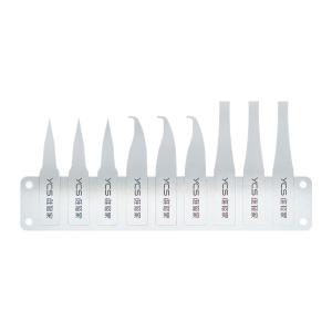 LAME YCS (KIT 9 IN 1) PER RIMOZIONE RESINA COLLA DA IC CHIP