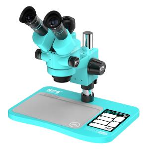 MICROSCOPIO RF4 RF-6558PRO TRINOCULARE 6.5-58X CON INTERFACCIA 0.5CTV
