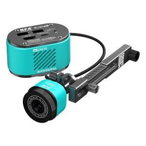 TELECAMERA MICROSCOPICA INDUSTRIALE 4K CON TERMOCAMERA RF4 RF-C39L PER MICROSCOPIO TRINOCULARE